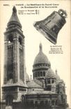 CPA Paris La Basilique du Sacre Coeur de Montmartre et la Savoyarde Cloche