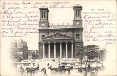 CPA Paris Eglise St Vincent de Paul 