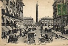 CPA Paris La Place Vendome 