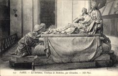 CPA Paris La Sorbonne Tombeau de Richelieu par Girardon 