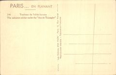 CPA Paris en flanant Tombeau du Soldat Inconnu 