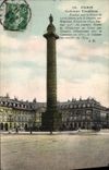 CPA Paris Colonne Vendome 