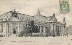 CPA Paris Palais des Beaux Arts 