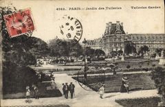 CPA Paris Jardin des Tuileries 