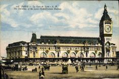 CPA Paris La Gare de Lyon 