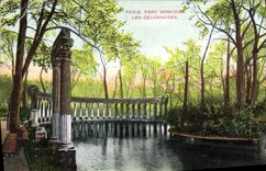 CPA Paris Parc Monceau Les Colonnades 