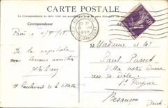 CPA Paris Parc Monceau Les Colonnades 