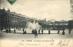 CPA Paris Le Jardin du Palais Royal 