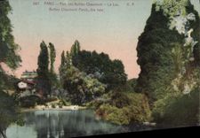 CPA Paris Parc des Buttes Chaumont le Lac 