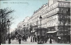 CPA Paris le Boulevard Montmartre 