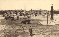 CPA Paris la place de la Concorde 