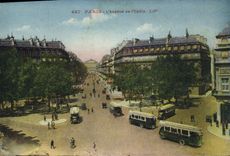 CPA Paris l'Avenue de l'Opera 