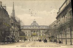 CPA Paris le Palais de Justice et la Sainte Chapelle 