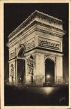 CPA Feeries Nocturnes de Paris l'Arc de Triomphe de 