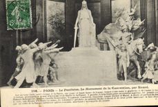 CPA Paris le Pantheon le Monument de la Convention par Sicard 