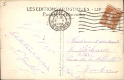 CPA Paris l'Arc de Triomphe qui abrite la Tombe du Soldat inconnu et la place du l'Etoile 