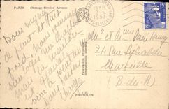 CPA Paris Avenue des Champs Elysees 