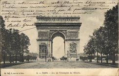 CPA Paris Arc de Triomphe de l'Etoile 