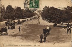 CPA Paris l'Avenue du Bois de Boulogne 