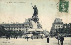 CPA Paris Place de la Republique 