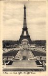 CPA Paris La Tour Eiffel 