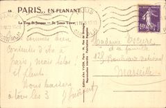 CPA Paris en flanant La Tour St Jacques 