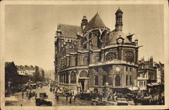 CPA Paris en flanant Eglise Saint Eustache 