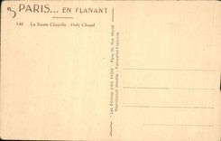 CPA Paris en flanant La Sainte Chapelle 