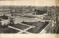 CPA Paris Ier Vue generale du Louvre 