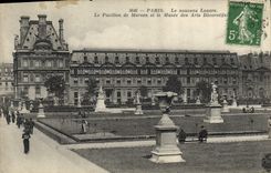 CPA Paris Le nouveau Louvre Le Pavillon de Mardan et lke Musee des Arts Decoratifs 