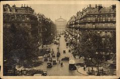 CPA Paris en flanant Avenue de l'Opera 