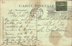 CPA Paris Rue de Rivoli au Louvre 