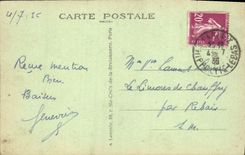 CPA Paris Buttes Chamount Le Pont de Briques 