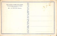 CPA Les Jolis Coins de Paris un coin du Parc Monceau 