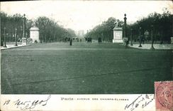 CPA Paris Avenue des Champs Elysees 