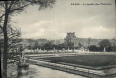 CPA Paris le jardin des Tuileries 