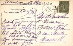 CPA Paris l'Avenue du Bois Boulogne et l'Arc de Triomphe 