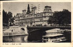 CPA Paris l'hotel de Ville 