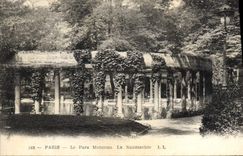 CPA Paris le Parc Monceau la Naumachie 