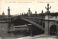 CPA Parius Le Pont Alexandre III 
