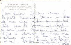 CPA Paris et ses Merveilles L'Obelisque de Louqsor a nuit place de la Concorde Derriere l'obelisque 