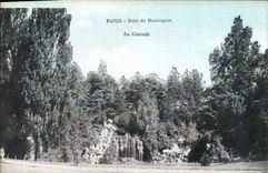 CPA Paris Bois de Boulogne La Cascade 