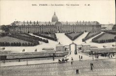 CPA Paris Les Invalides Vue generale 