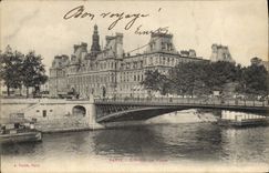 CPA Paris L'Hotel de Ville 