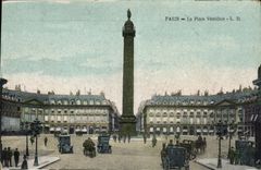 CPA Paris La Place Vendome 