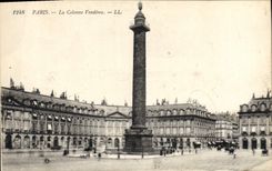 CPA Paris La Colonne Vendome 
