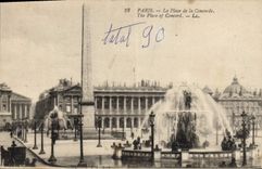 CPA Paris La Place de la Concorde 