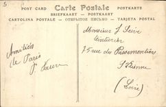 CPA Panorama de Paris Le Louvre le Jardin des Tuileries et les Champs Elysees