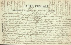 CPA Paris La Place du Chatelet et le Boulevard Sebastopol 