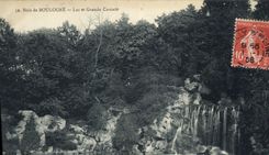 CPA Bois de Boulogne Lac et Grande Cascade 